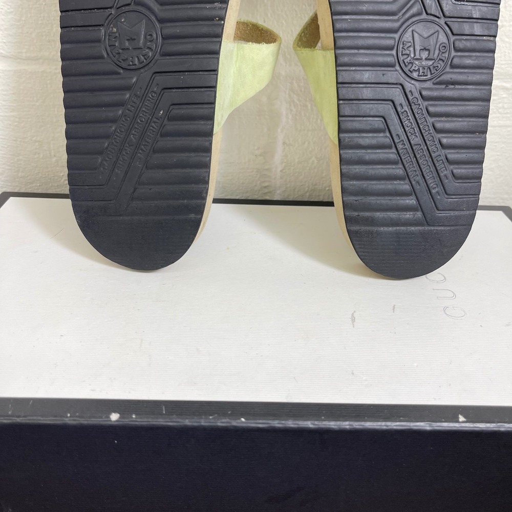 Mephisto Norie Green Nubuck Leather Slide Sandals Slip On Women's 41 EU/11 US - Picture 13 of 13